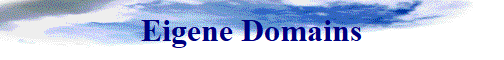 Eigene Domains